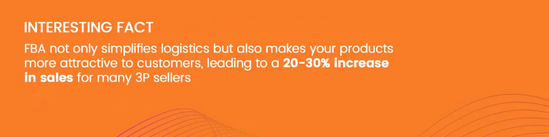 : FBA not only simplifies logistics but also makes your products more attractive to customers, leading to a 20-30% increase in sales for many 3P sellers.